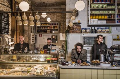 Los componentes del grupo Seward, que participan en 'Poetas'.