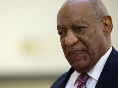 Bill Cosby, a su llegada al juzgado.