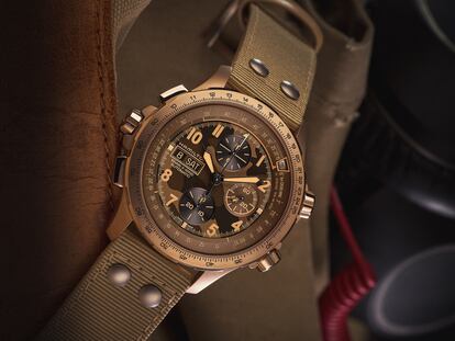 Este reloj de aviación es tan preciso que permite medir incluso la dirección del viento
