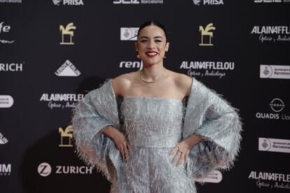 La cantante Blanca Paloma posa en el 'photocall' antes de la gala de los Premios Ondas 2023.