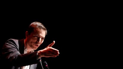 Juan Lobato, exsecretario general del PSOE, en una imagen de 2023.