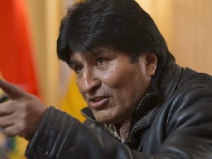 El presidente Evo Morales en una foto de archivo.