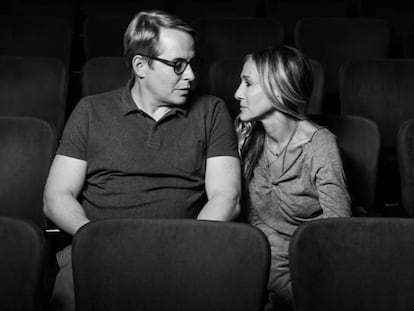 Matthew Broderick y Sarah Jessica Parker, en la imagen que han colgado para anunciar su retorno a Broadway.