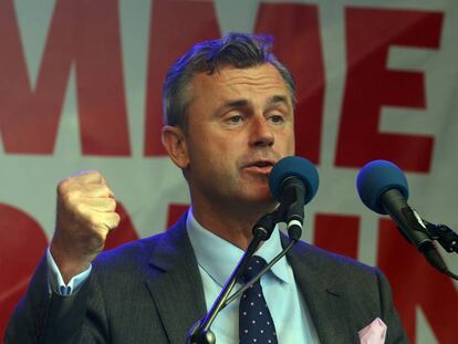 Norbert Hofer, el candidato ultraderechista austriaco