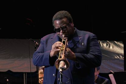 El trompetista Wallace Roney en una imatge de 'Universe'.