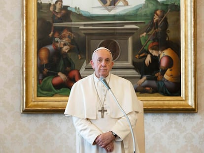 El Papa, en el Vaticano, el 18 de marzo.