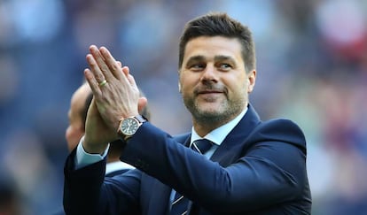 Mauricio Pochettino, entrenador del Tottenham.