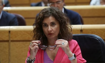 María Jesús Montero, ministra de Hacienda, el 11 de septiembre.