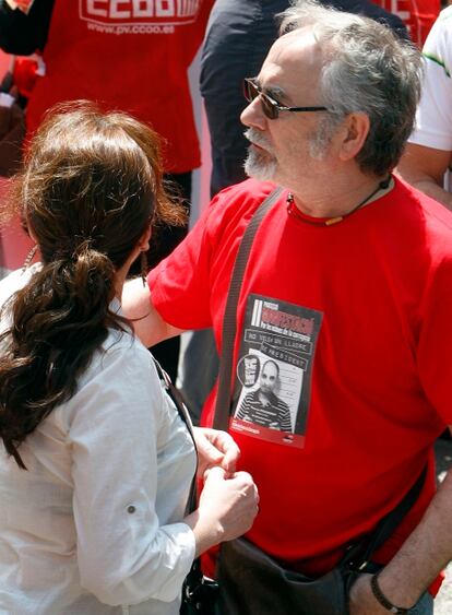 Las referencias al caso Gürtel han estado presentes en la protesta