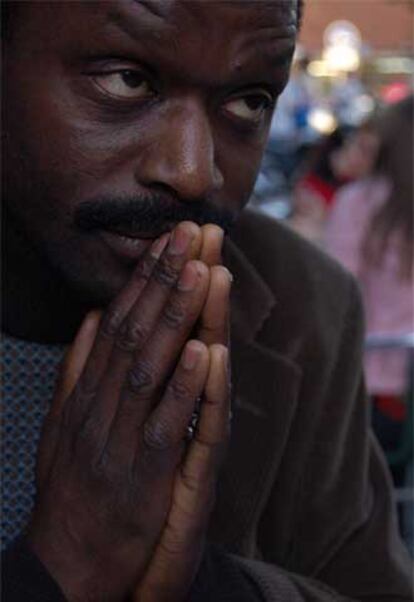 Mohamed Ndiaye, en Madrid.