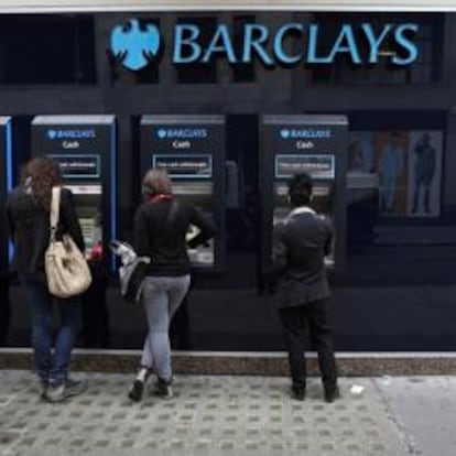 Imagen de una sucursal de Barclays en Londres.