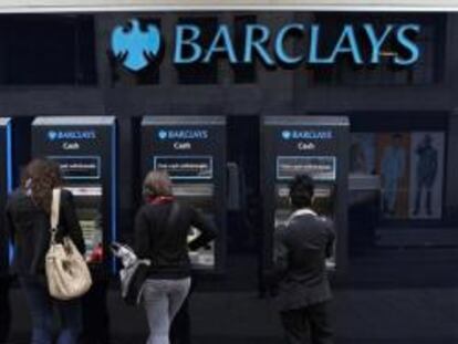 Imagen de una sucursal de Barclays en Londres.