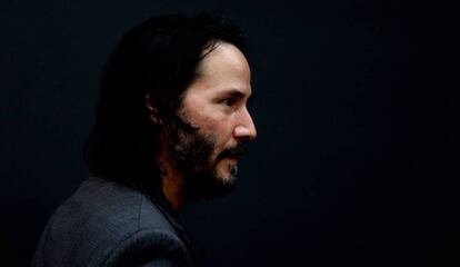 El actor Keanu Reeves en Sao Paulo, Brasil, el 3 de abril.