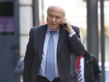 Miguel Ángel Moratinos, ayer en el Congreso.