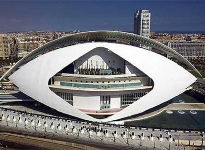 El innovador auditorio del Palau de les Arts de Valencia de Calatrava