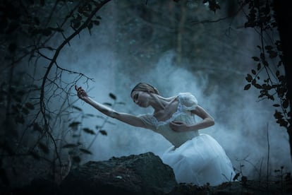 La bailarina Giada Rossi encarna a Giselle en la versión de la Compañía Nacional de Danza.