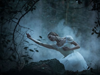 La bailarina Giada Rossi encarna a Giselle en la versión de la Compañía Nacional de Danza.