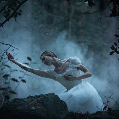 La bailarina Giada Rossi encarna a Giselle en la versión de la Compañía Nacional de Danza.