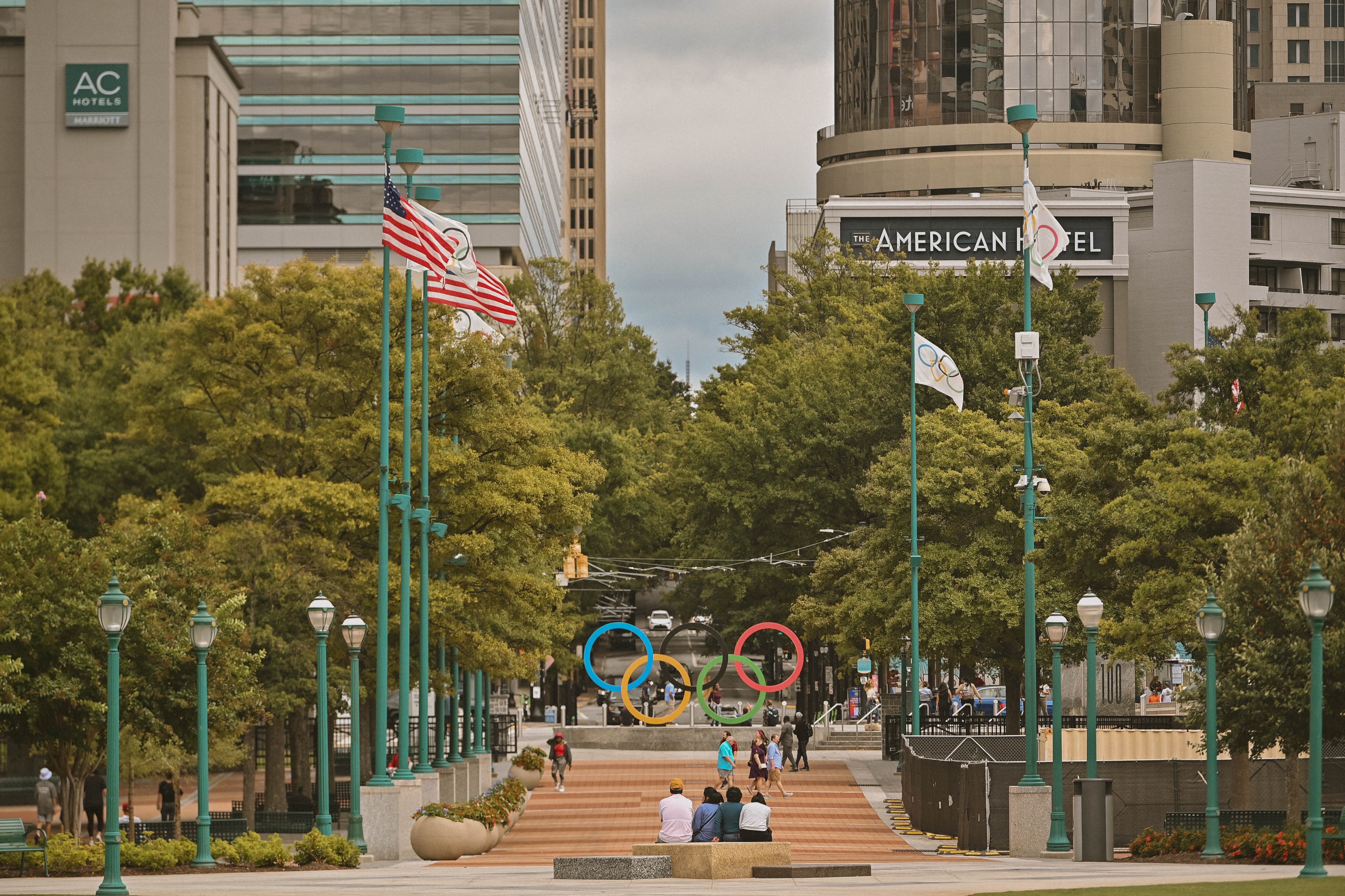 Vista de la ciudad de Atlanta, (Georgia)