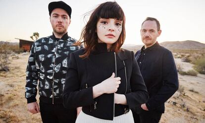 El grupo Chvrches.