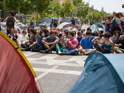 Manifestación en Madrid, el pasado 6 de mayo.