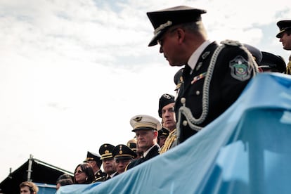 Desfile militar en Buenos Aires