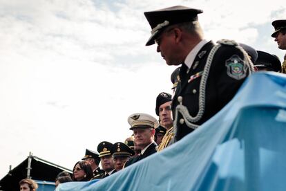 Desfile militar en Buenos Aires