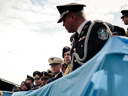 Desfile militar en Buenos Aires