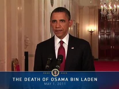 Obama confirma la muerte de Bin Laden