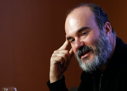 Oskar Alegria en Pamplona en octubre de 2022.