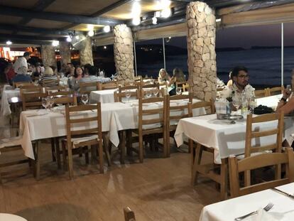 Restaurante Can Pujol, en Ibiza.