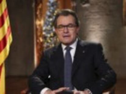 “L Estat ens vol dividits i cadascú pel seu compte”, adverteix a ERC el president català en el seu discurs de Cap d Any