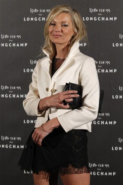 La modelo Kate Moss en una imagen del 27 de enero de 2010