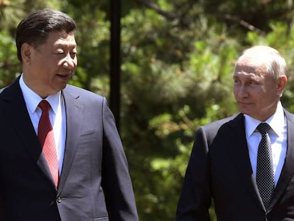 Xi Jinping e Vladimir Putin