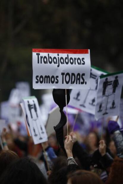 Las protestas del pasado marzo fueron un punto de inflexión en la relación entre las empresas y sus empleadas.