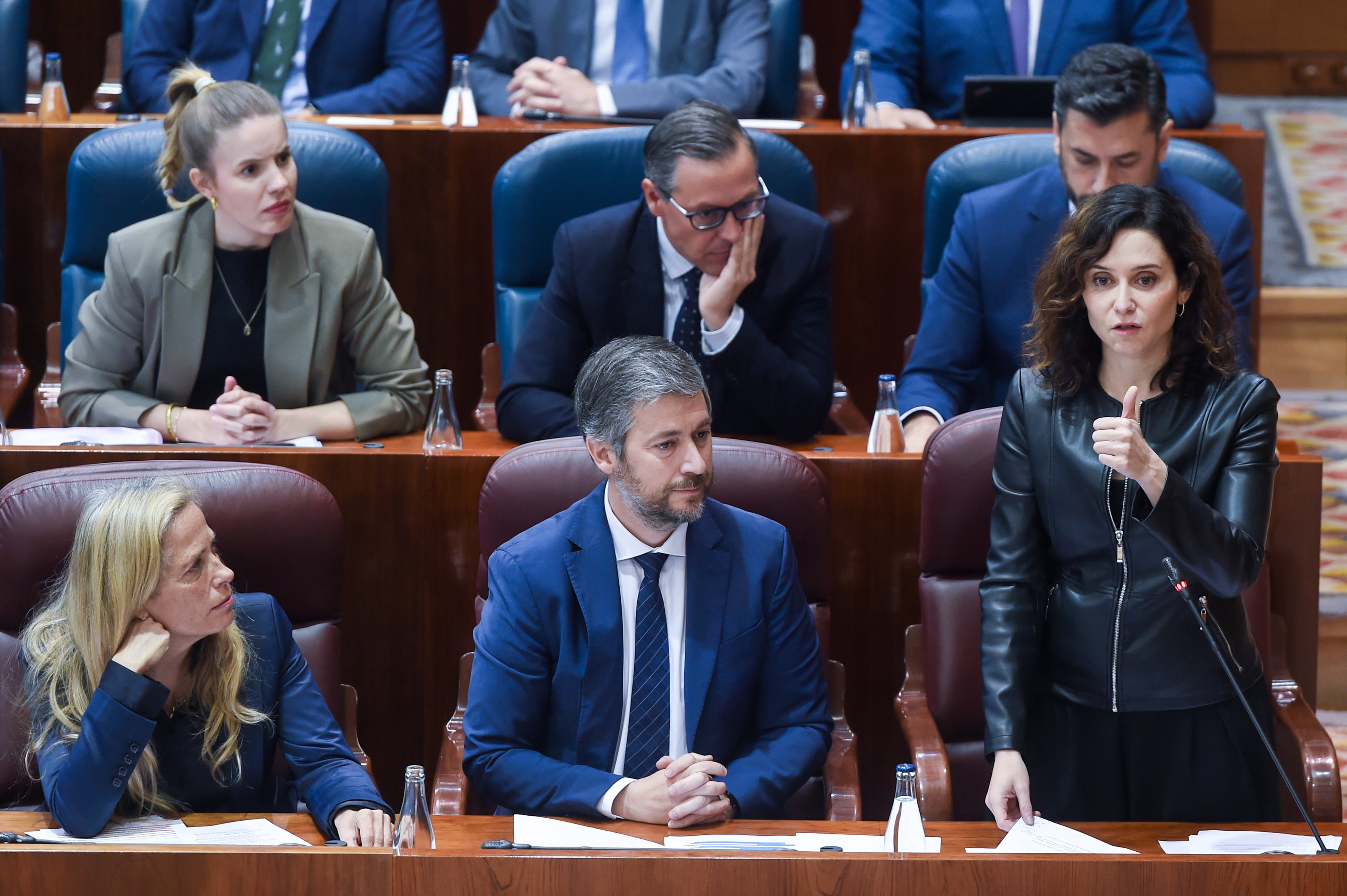 El PP de Ayuso veta en la Asamblea más iniciativas de la oposición que nunca en la historia del Parlamento regional
