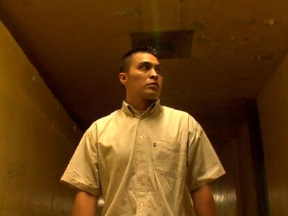 José Antonio Zúñiga, protagonista del documental <i>Presunto culpable,</i> en la cárcel donde pasó 28 meses.