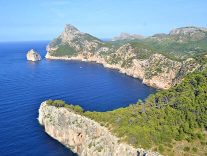 Cabo de Formentor en Mallorca.