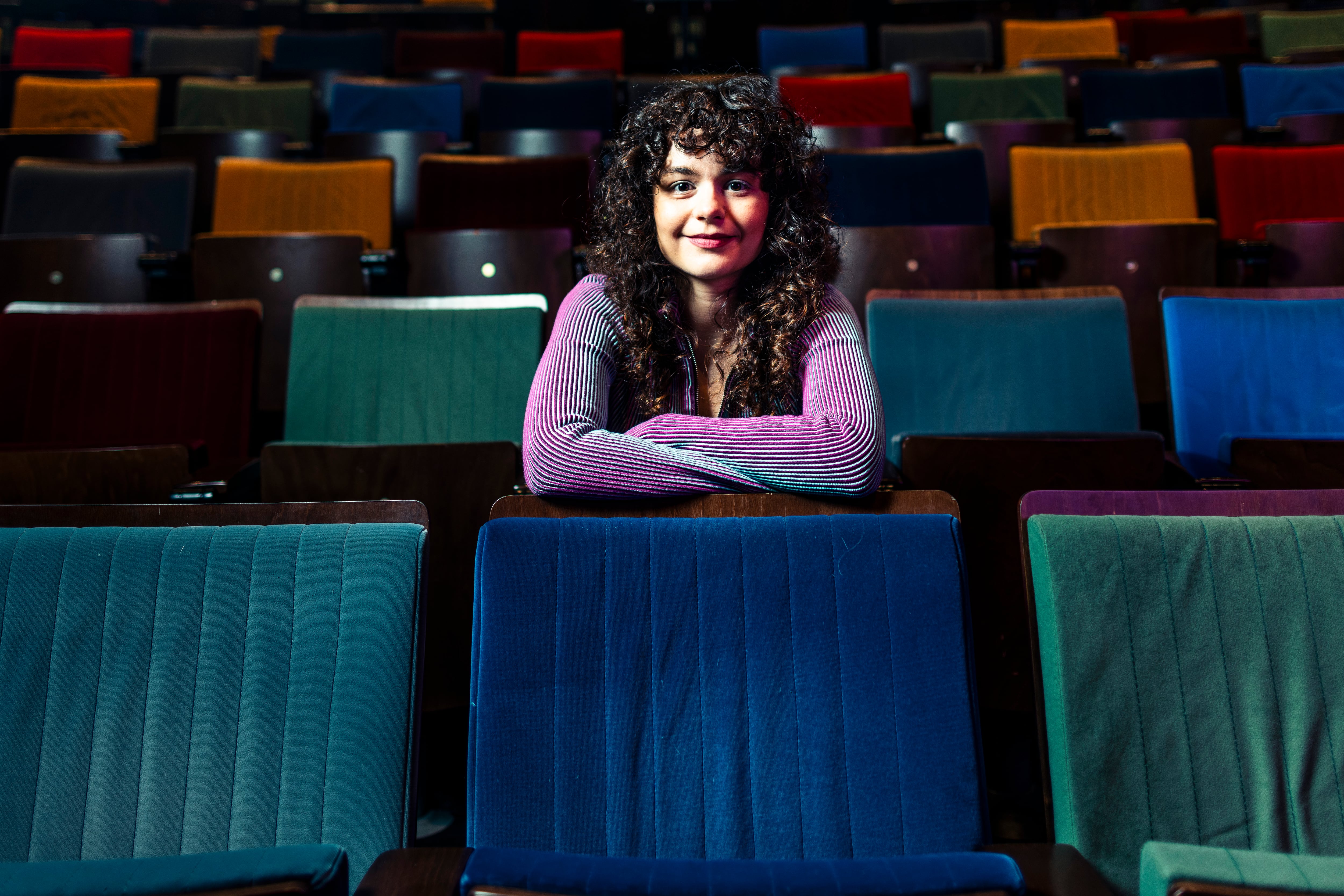 La cineasta María Herrera.