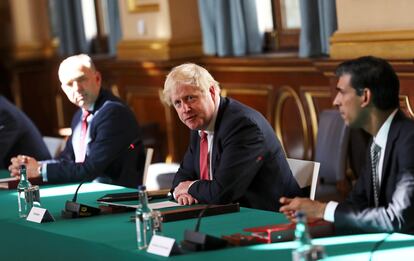 El primer ministro británico, Boris Johnson, el 21 de julio en Londres.