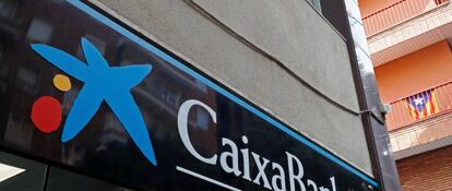 Una oficina de CaixaBank