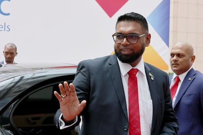 El presidente de Guyana, Irfaan Ali, en una imagen de archivo. 