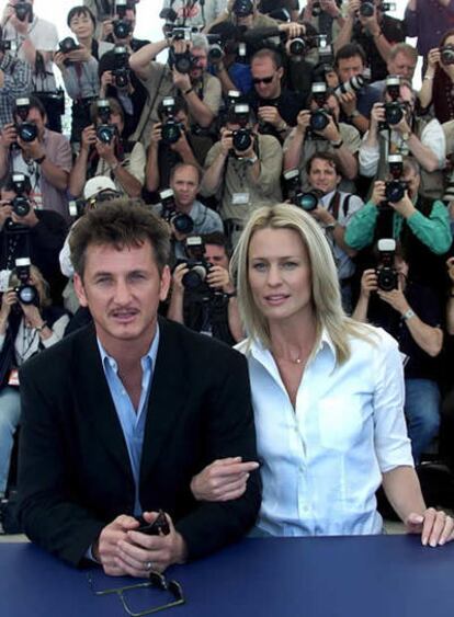 Sean Penn y Robin Wright.