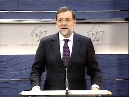 Rajoy expresa su "más enérgica condena" al atentado en Pamplona