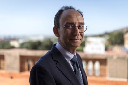 Josep Maria Garrell, en la Universidad Ramon Llull.