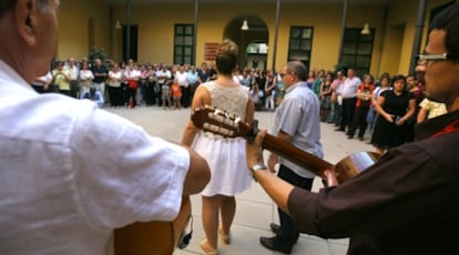 Actuación de <i>cant d'estil</i> el pasado 2 de octubre en Valencia.