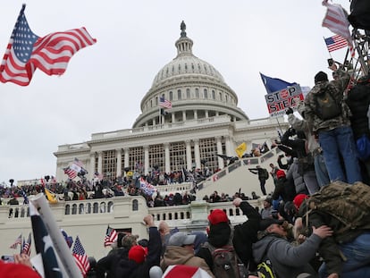 El ataque al Capitolio, el 6 de enero de 2021, en Washington.
