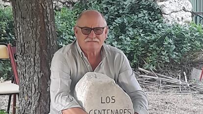 Enrique Guijarro en su cortijo de Los Centenares (Jaén). / FOTO CEDIDA POR JAVIER MOROTE