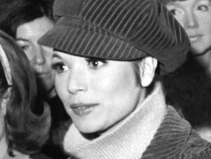 La actriz italiana Elsa Martinelli en 1967.