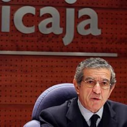 El presidente de Unicaja, Braulio Medel